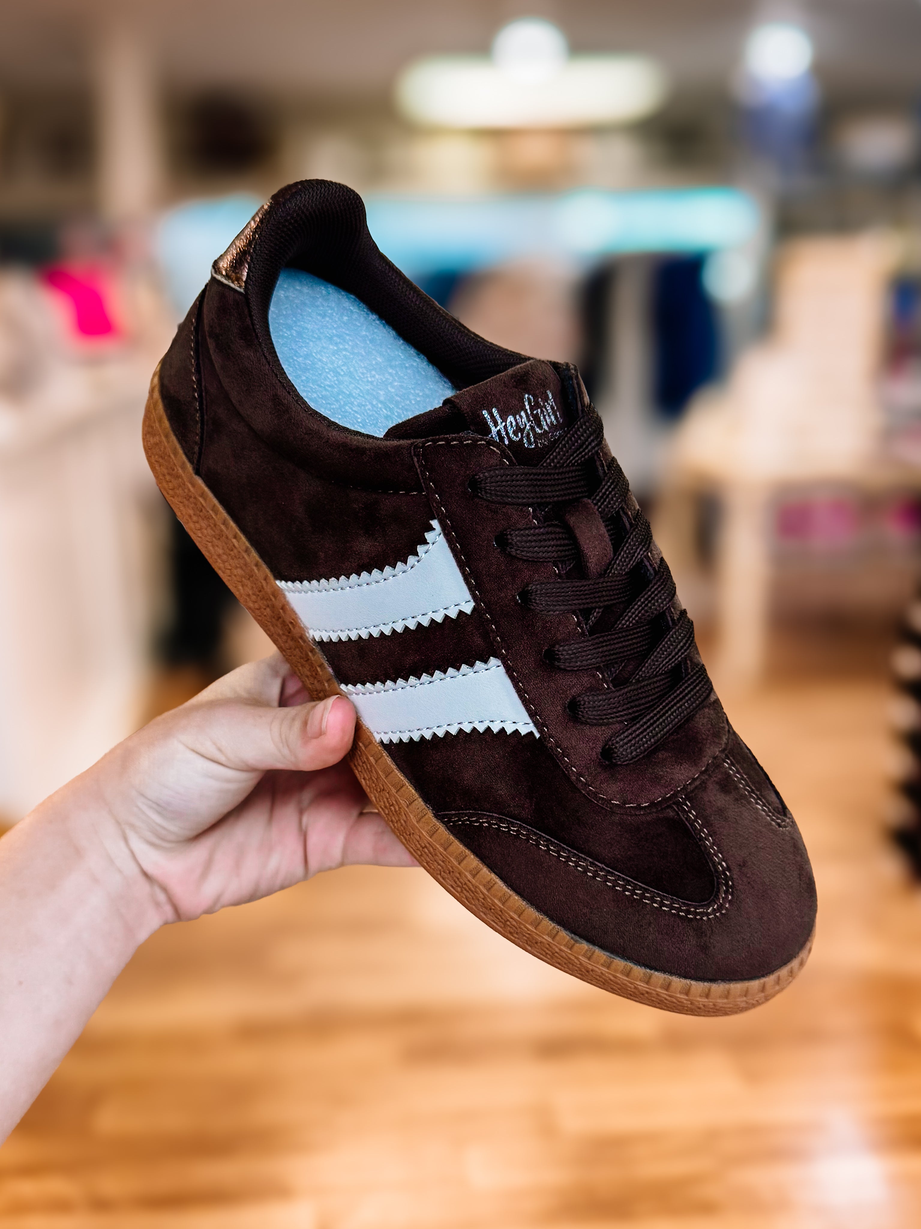 Corkys Heads Up Sneakers - Chocolate-Dear Me Southern Boutique, located in DeRidder, Louisiana
