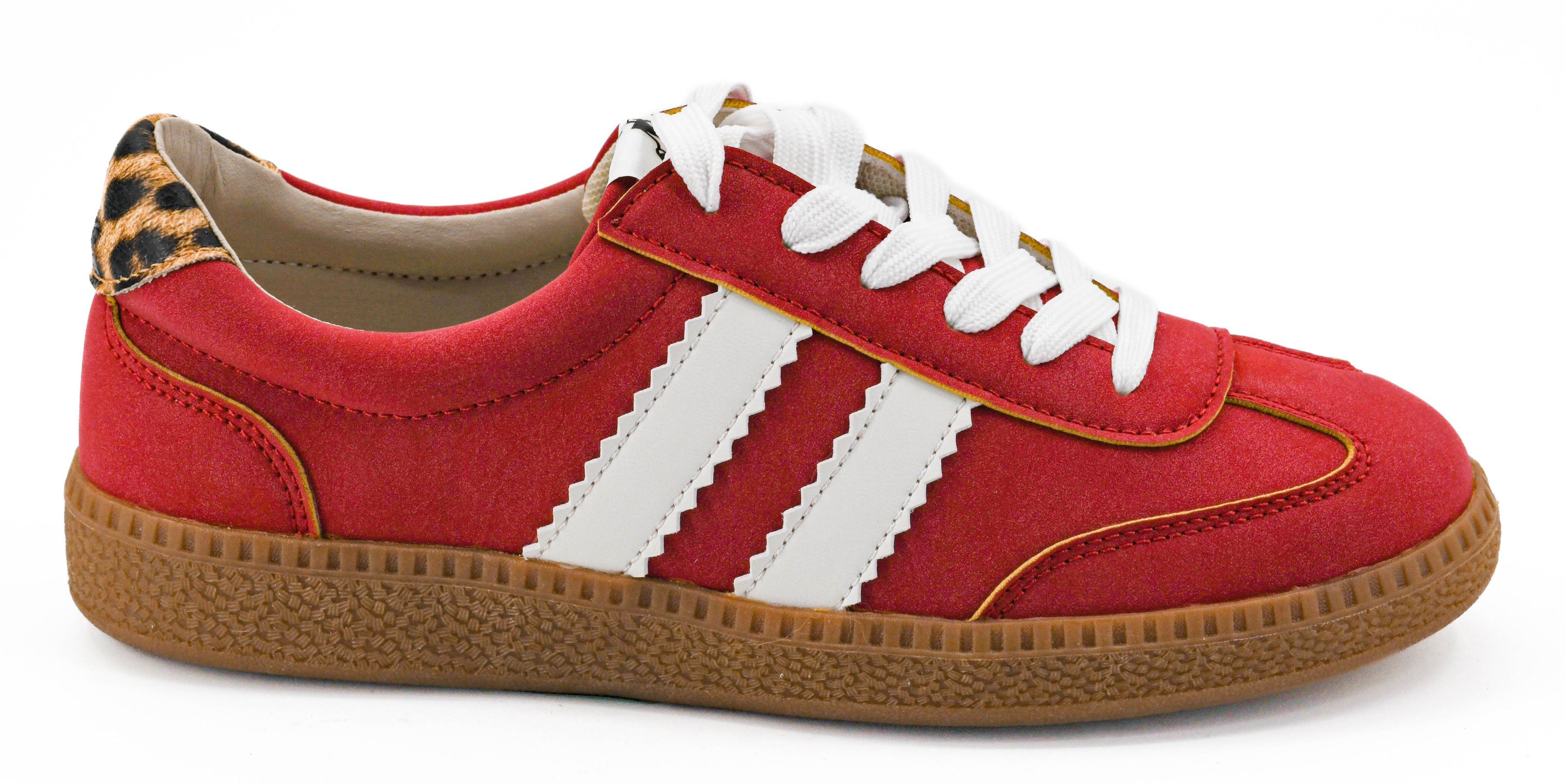 Corkys Head's Up Sneakers- Red/White-Sandals-Dear Me Southern Boutique, located in DeRidder, Louisiana
