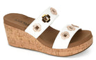Corky's Hi Tide Wedges- White-Wedges-Dear Me Southern Boutique, located in DeRidder, Louisiana