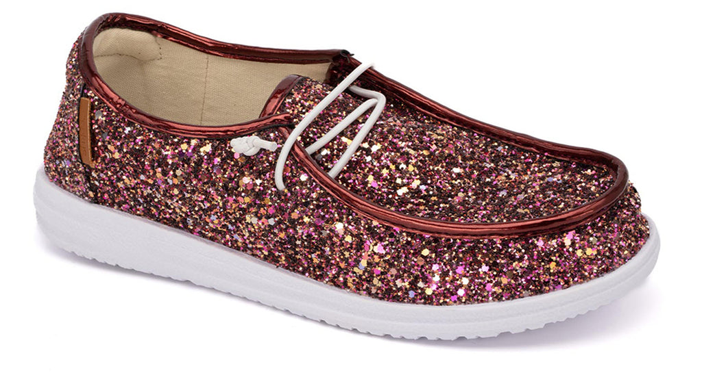 Corkys Kayak -Mixed Berry Glitter-Shoes-Dear Me Southern Boutique, located in DeRidder, Louisiana