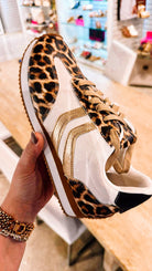 Corkys Kickoff Leopard Sneakers-Boots-Dear Me Southern Boutique, located in DeRidder, Louisiana