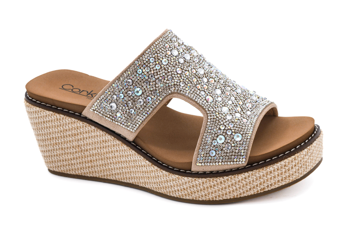 Corkys Kiss N Tell- Rhinstone-Sandals-Dear Me Southern Boutique, located in DeRidder, Louisiana