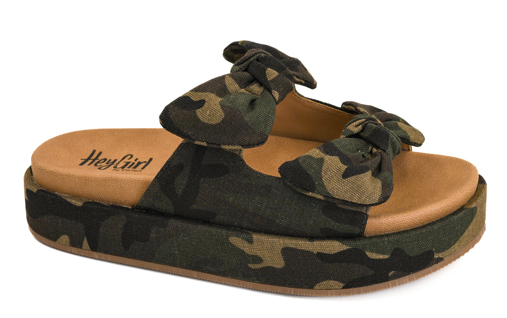 Corkys Lil Bit Knotty - Camo-Sandals-Dear Me Southern Boutique, located in DeRidder, Louisiana