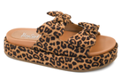 Corkys Lil Bit Knotty Sandals - Leopard-Wedges-Dear Me Southern Boutique, located in DeRidder, Louisiana