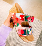 Corkys Main Squeeze Wedges - Floral-Wedges-Dear Me Southern Boutique, located in DeRidder, Louisiana