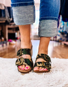 Corkys Manifest - Camo-Wedges-Dear Me Southern Boutique, located in DeRidder, Louisiana