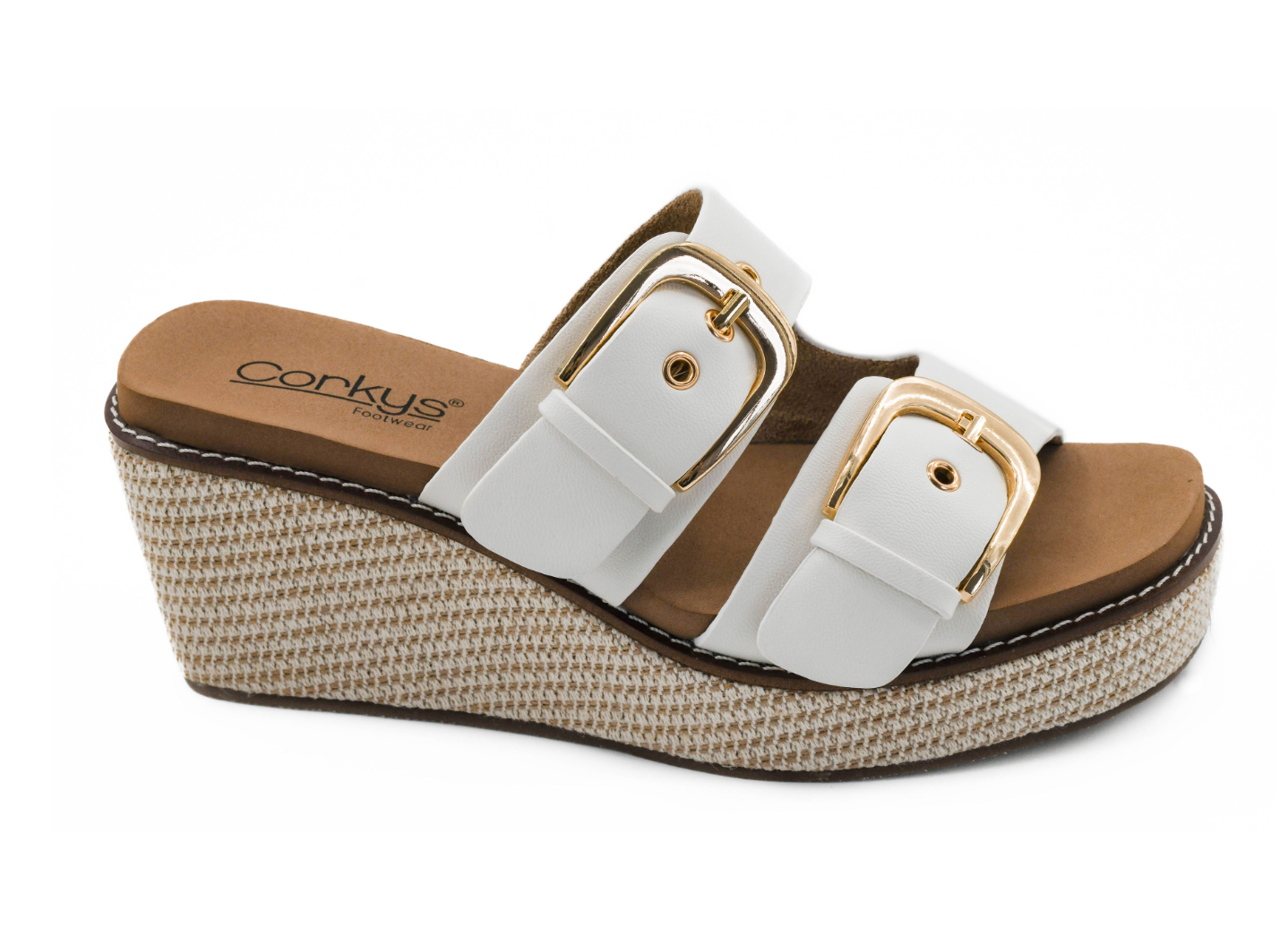 Corkys Manifest Wedges - Ivory-Shoes-Dear Me Southern Boutique, located in DeRidder, Louisiana