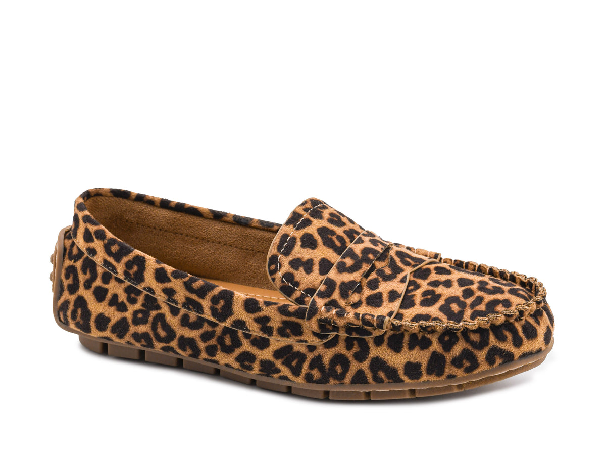 Corkys Penny For Your Thoughts Loafers - Leopard-Dear Me Southern Boutique, located in DeRidder, Louisiana
