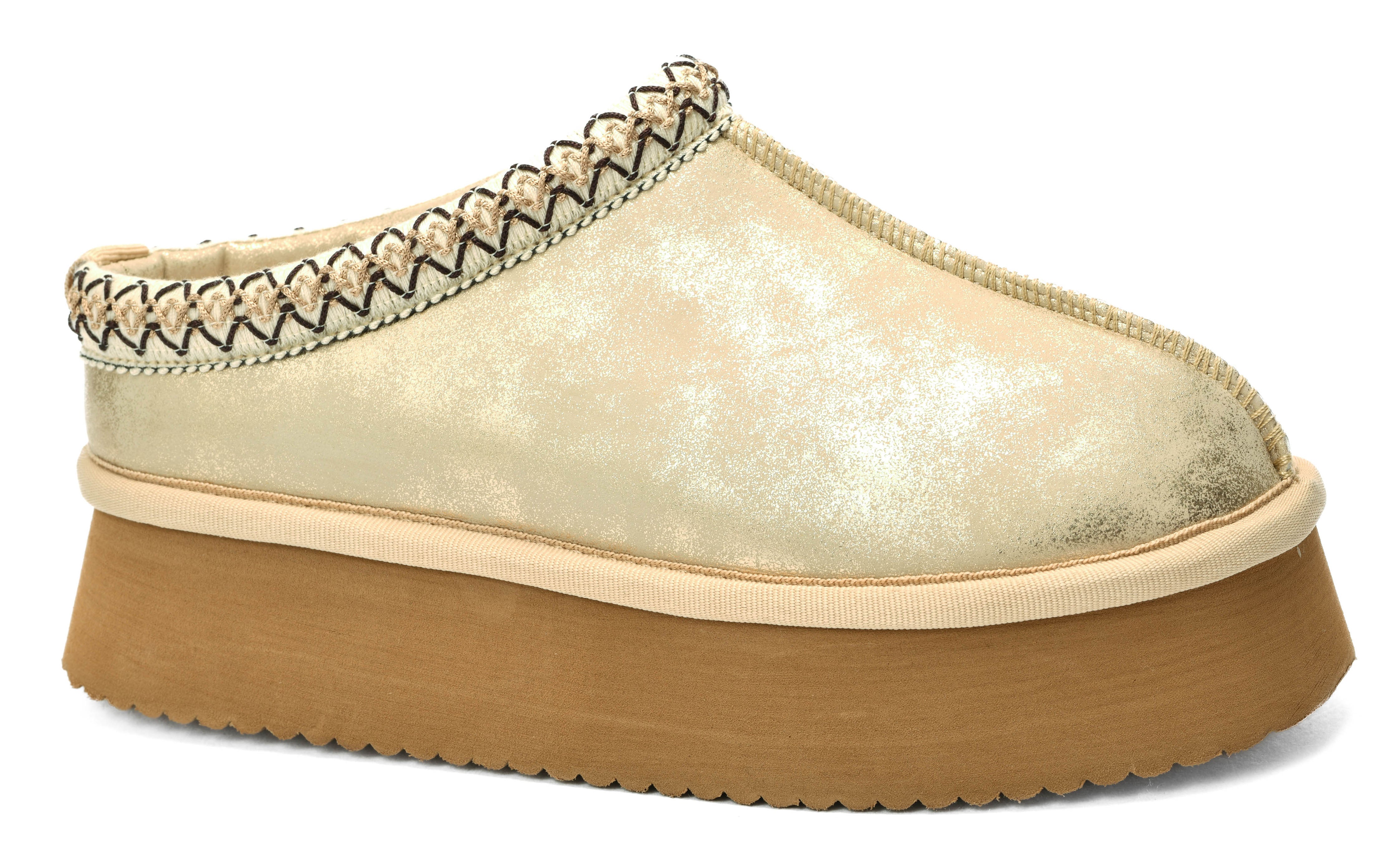 Corkys Pillow Talk - Washed Gold Metallic-Slip-Ons-Dear Me Southern Boutique, located in DeRidder, Louisiana