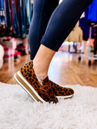 Corkys Sheesh Leopard Slip-ons-Shoes-Dear Me Southern Boutique, located in DeRidder, Louisiana