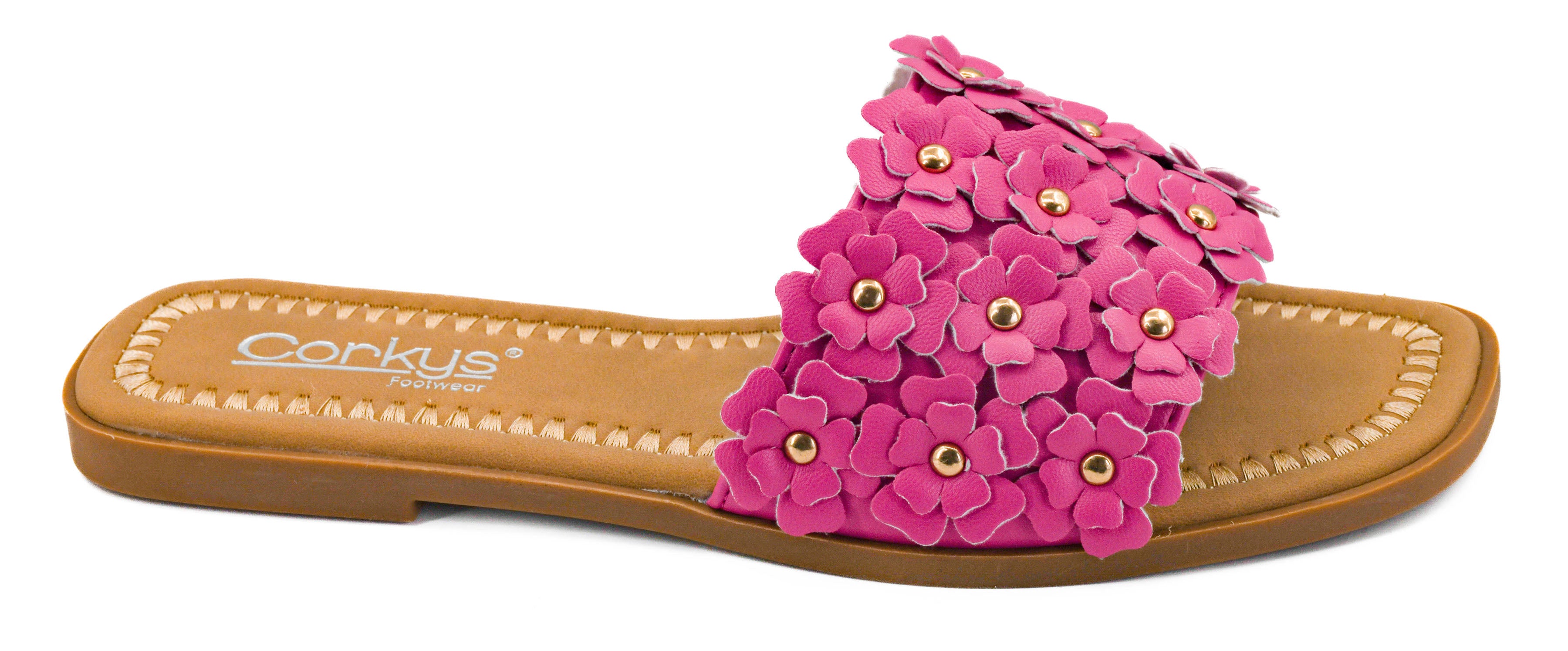 Corkys Spring Fever -Pink-Sandals-Dear Me Southern Boutique, located in DeRidder, Louisiana