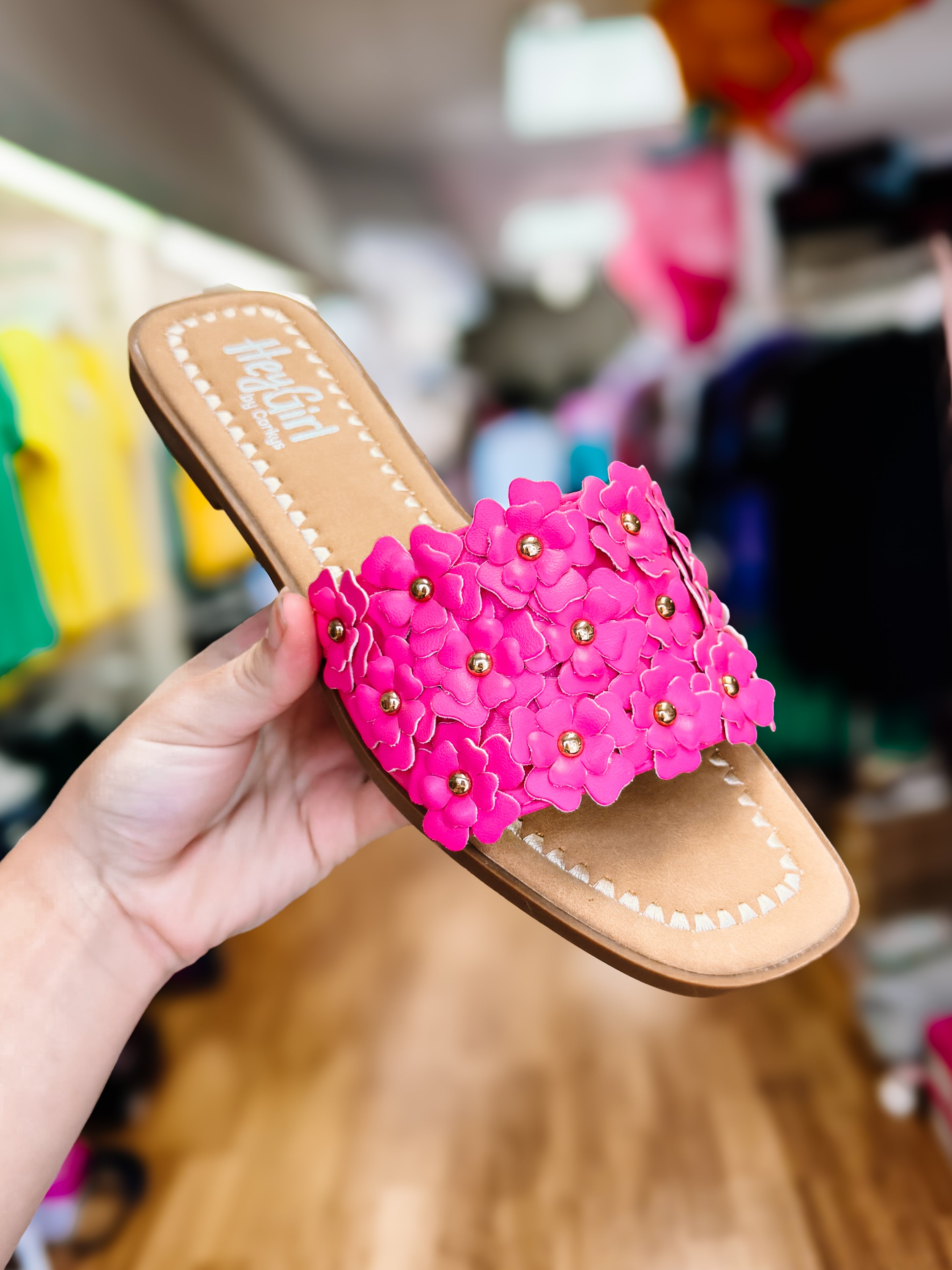 Corkys Spring Fever Sandals - Pink-Sandals-Dear Me Southern Boutique, located in DeRidder, Louisiana
