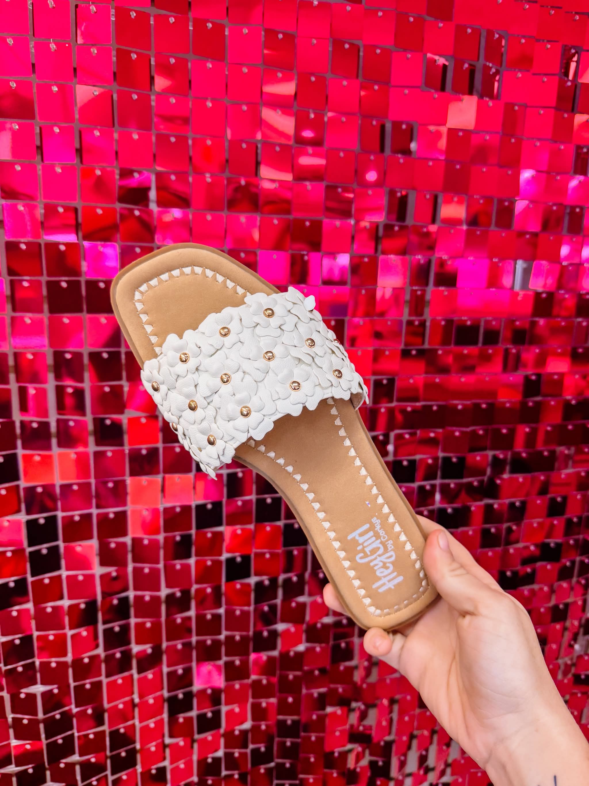 Corkys Spring Fever - White-Sandals-Dear Me Southern Boutique, located in DeRidder, Louisiana