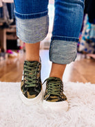 Corkys That's Her Camo Sneakers-Shoes-Dear Me Southern Boutique, located in DeRidder, Louisiana