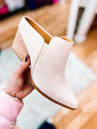 Corkys Toe Tapper - Ivory-Boots-Dear Me Southern Boutique, located in DeRidder, Louisiana