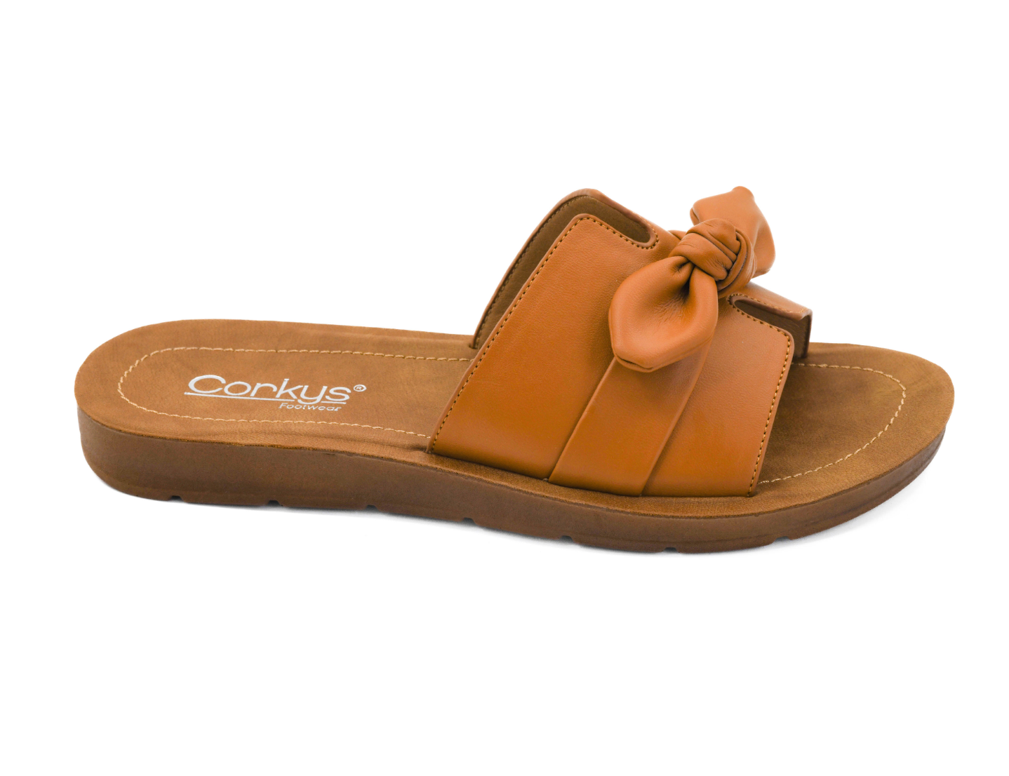 Corkys Too Cute - Cognac-Sandals-Dear Me Southern Boutique, located in DeRidder, Louisiana