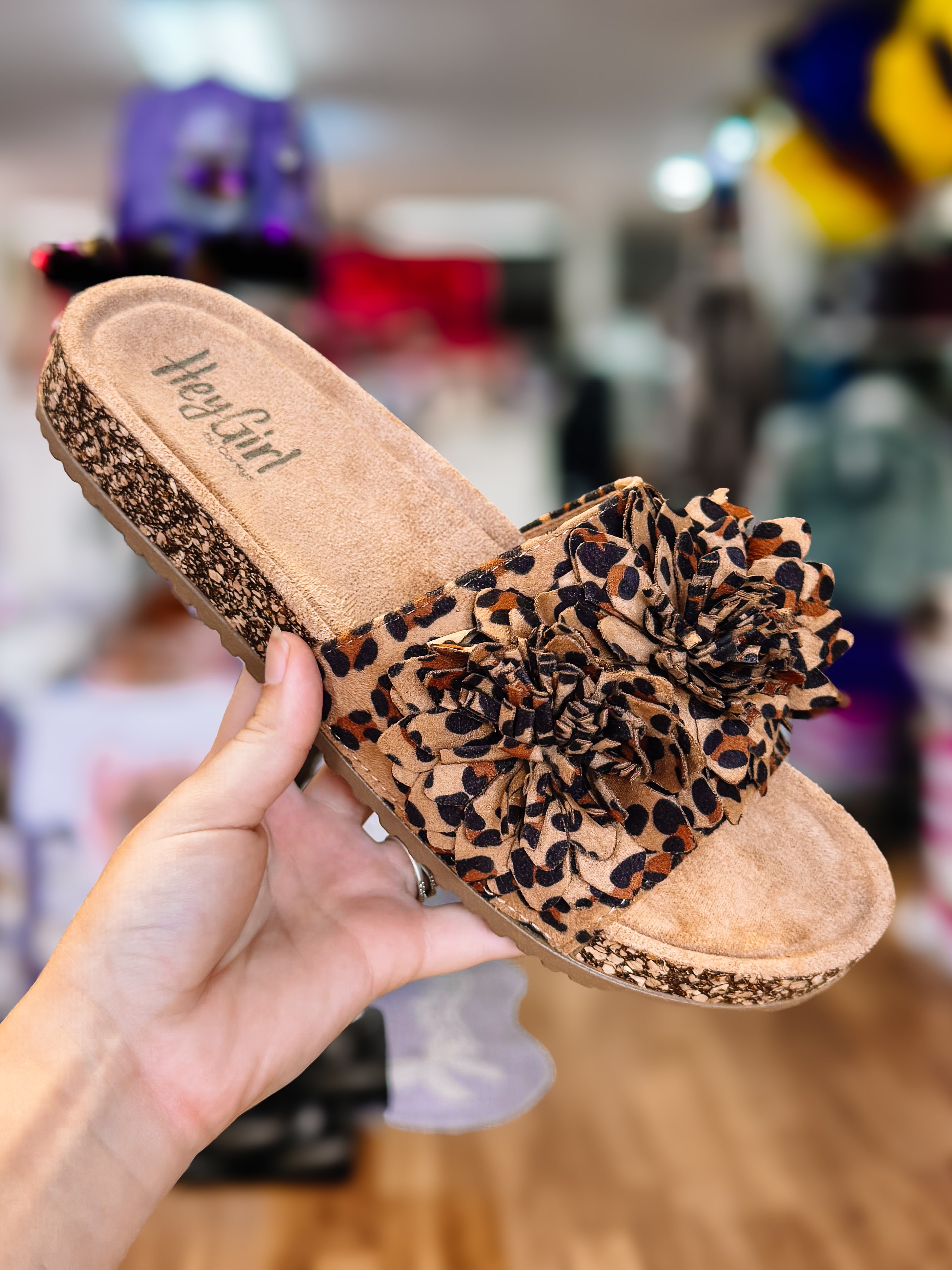 Corkys Wild Child Sandals - Leopard-Mules-Dear Me Southern Boutique, located in DeRidder, Louisiana