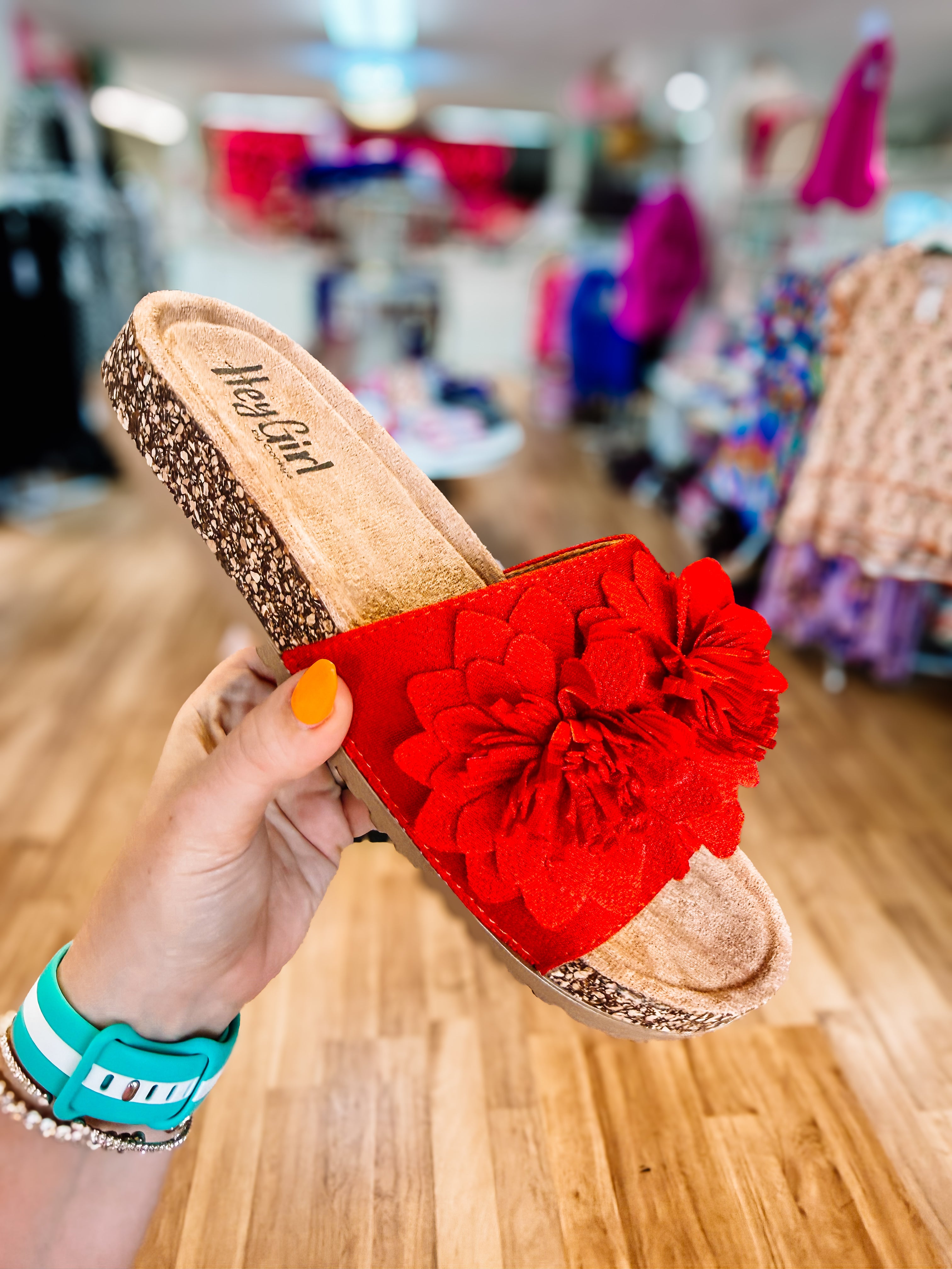 Corkys Wild Child Sandals - Red-Shoes-Dear Me Southern Boutique, located in DeRidder, Louisiana