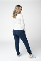 Corrine Joggers - Navy-Loungewear/Pajamas-Dear Me Southern Boutique, located in DeRidder, Louisiana