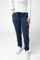 Corrine Joggers - Navy-Loungewear/Pajamas-Dear Me Southern Boutique, located in DeRidder, Louisiana