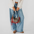 Cosette Canvas Shoulder Bag-Presales-Dear Me Southern Boutique, located in DeRidder, Louisiana