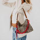 Cosette Canvas Shoulder Bag-Presales-Dear Me Southern Boutique, located in DeRidder, Louisiana