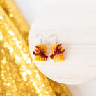 Crawfish Boil Earrings-Earrings-Dear Me Southern Boutique, located in DeRidder, Louisiana