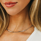 Dakota Disc Chain Necklace - WATERPROOF-Presales-Dear Me Southern Boutique, located in DeRidder, Louisiana