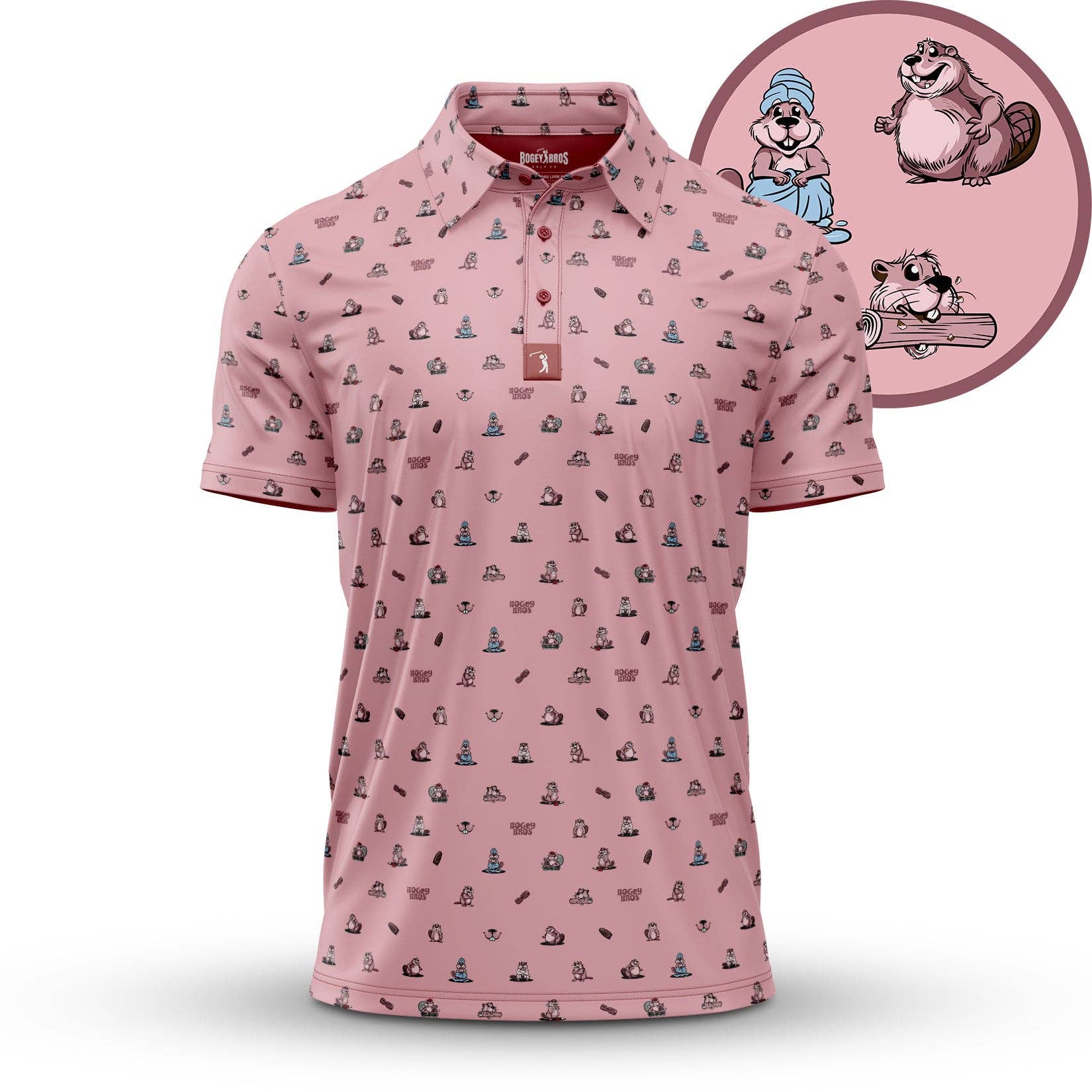 Dam Beavers - Polo-Tops-Dear Me Southern Boutique, located in DeRidder, Louisiana