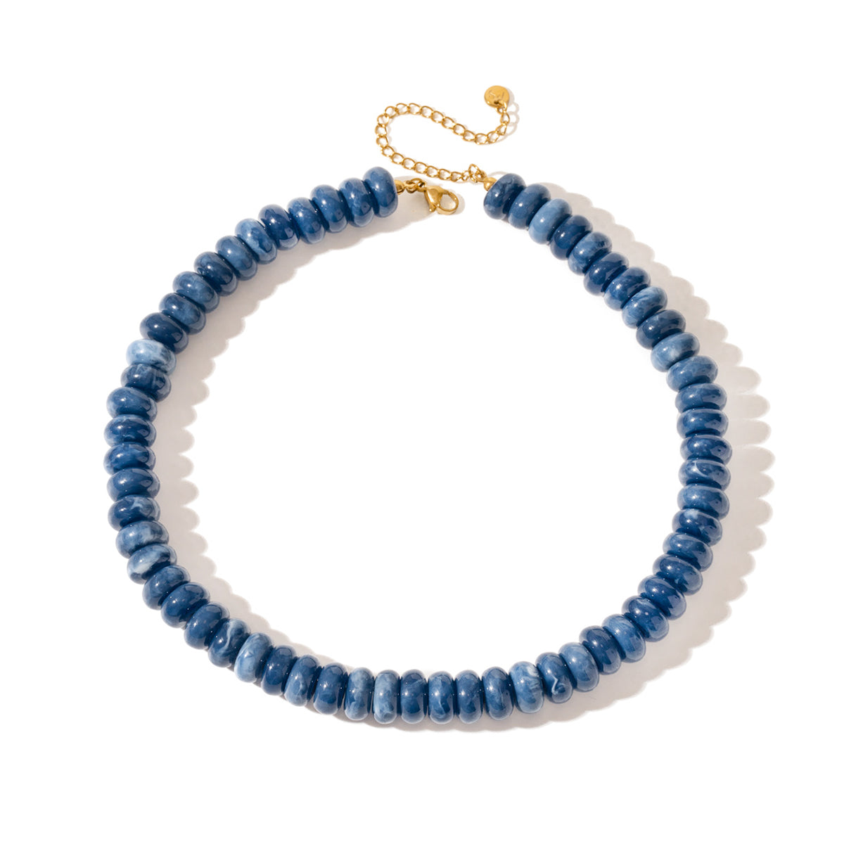 Dana Donut Bead Necklace-Necklace-Dear Me Southern Boutique, located in DeRidder, Louisiana