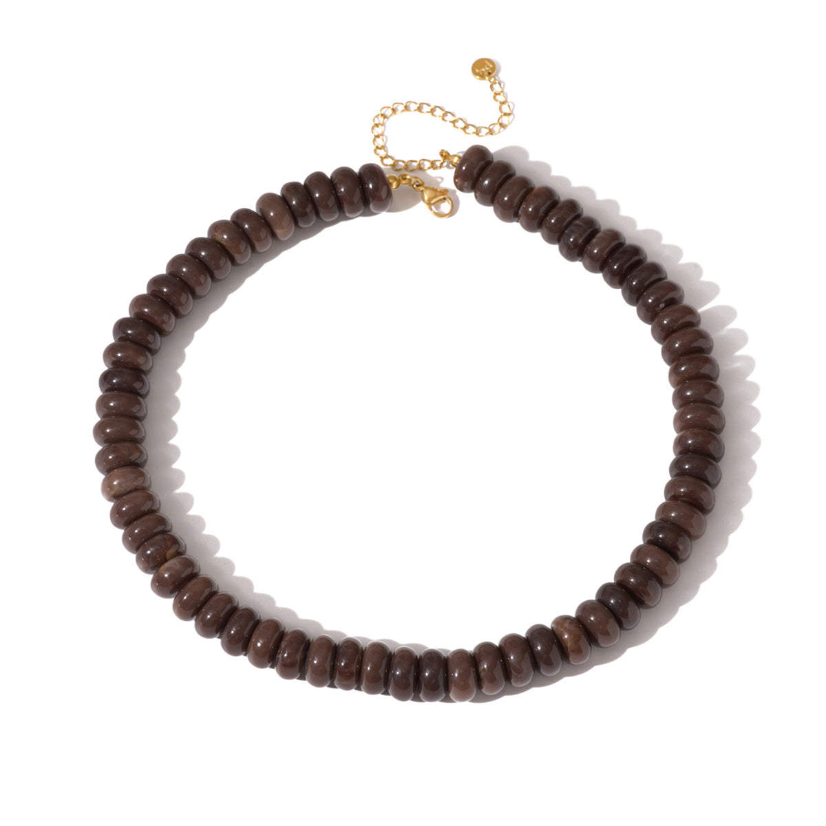Dana Donut Bead Necklace-Necklace-Dear Me Southern Boutique, located in DeRidder, Louisiana