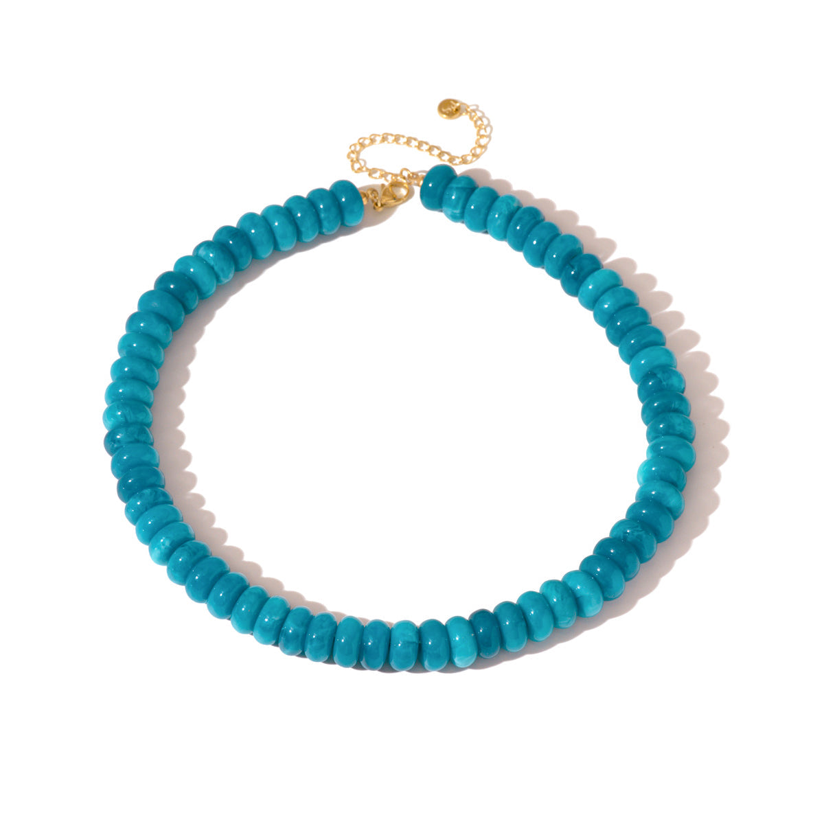 Dana Donut Bead Necklace-Necklace-Pretty Simple