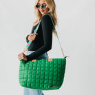 Day Dreamer Quilted Tote Bag-Presales-Dear Me Southern Boutique, located in DeRidder, Louisiana