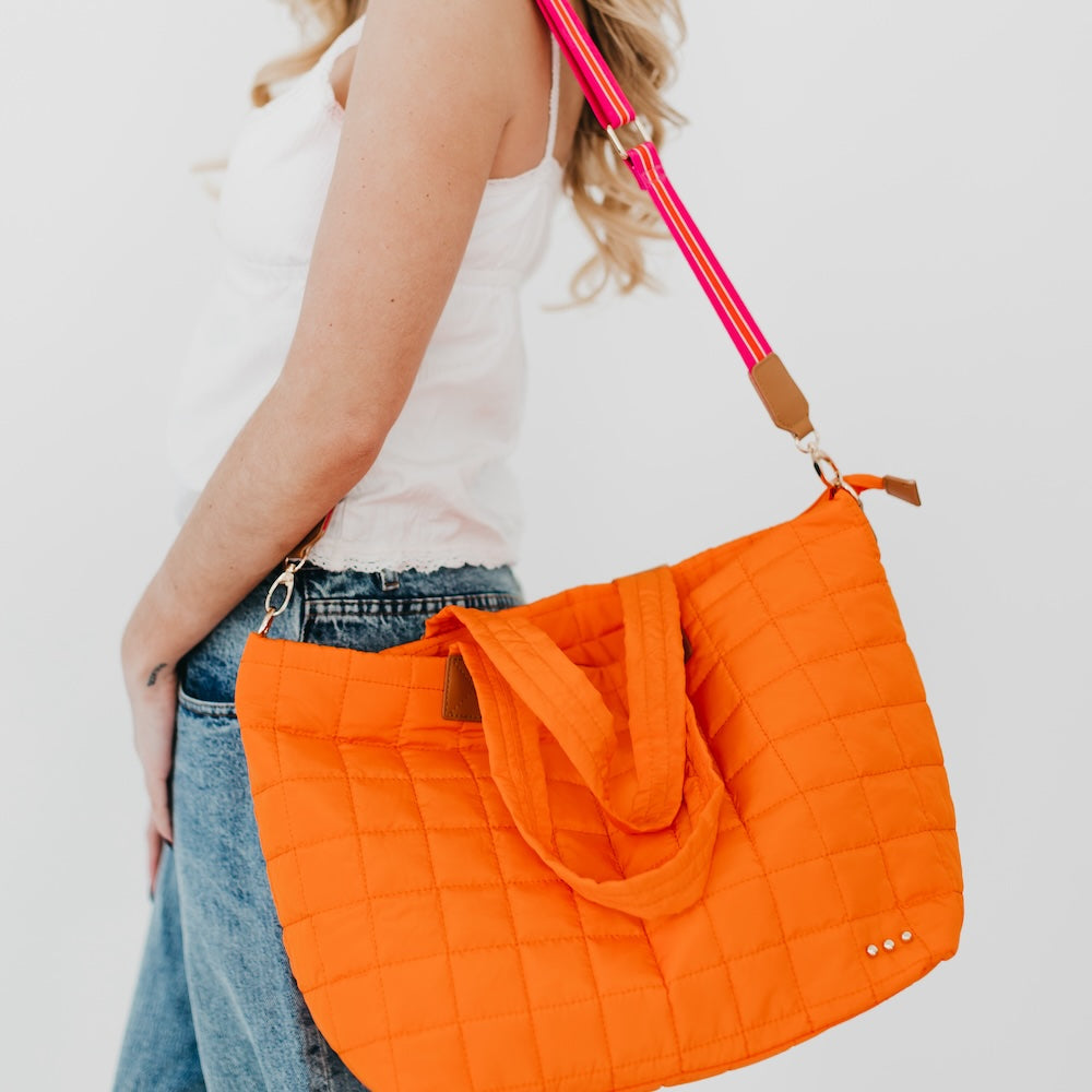 Day Dreamer Quilted Tote Bag-Tote Bag-Dear Me Southern Boutique, located in DeRidder, Louisiana