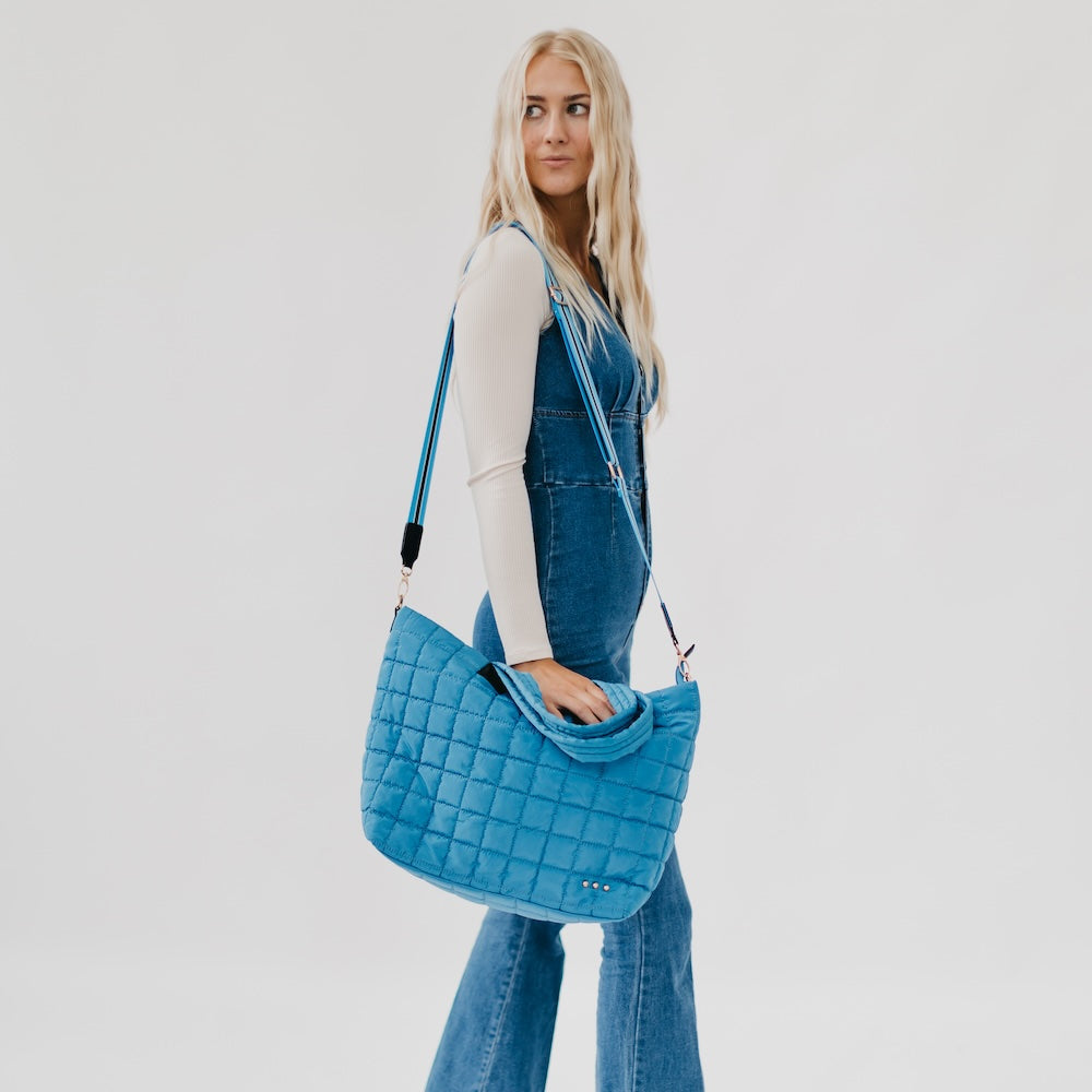 Day Dreamer Quilted Tote Bag-Tote Bag-Dear Me Southern Boutique, located in DeRidder, Louisiana