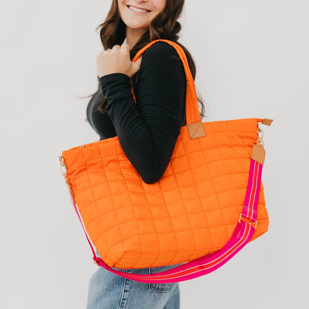 Day Dreamer Quilted Tote Bag-Tote Bag-Dear Me Southern Boutique, located in DeRidder, Louisiana