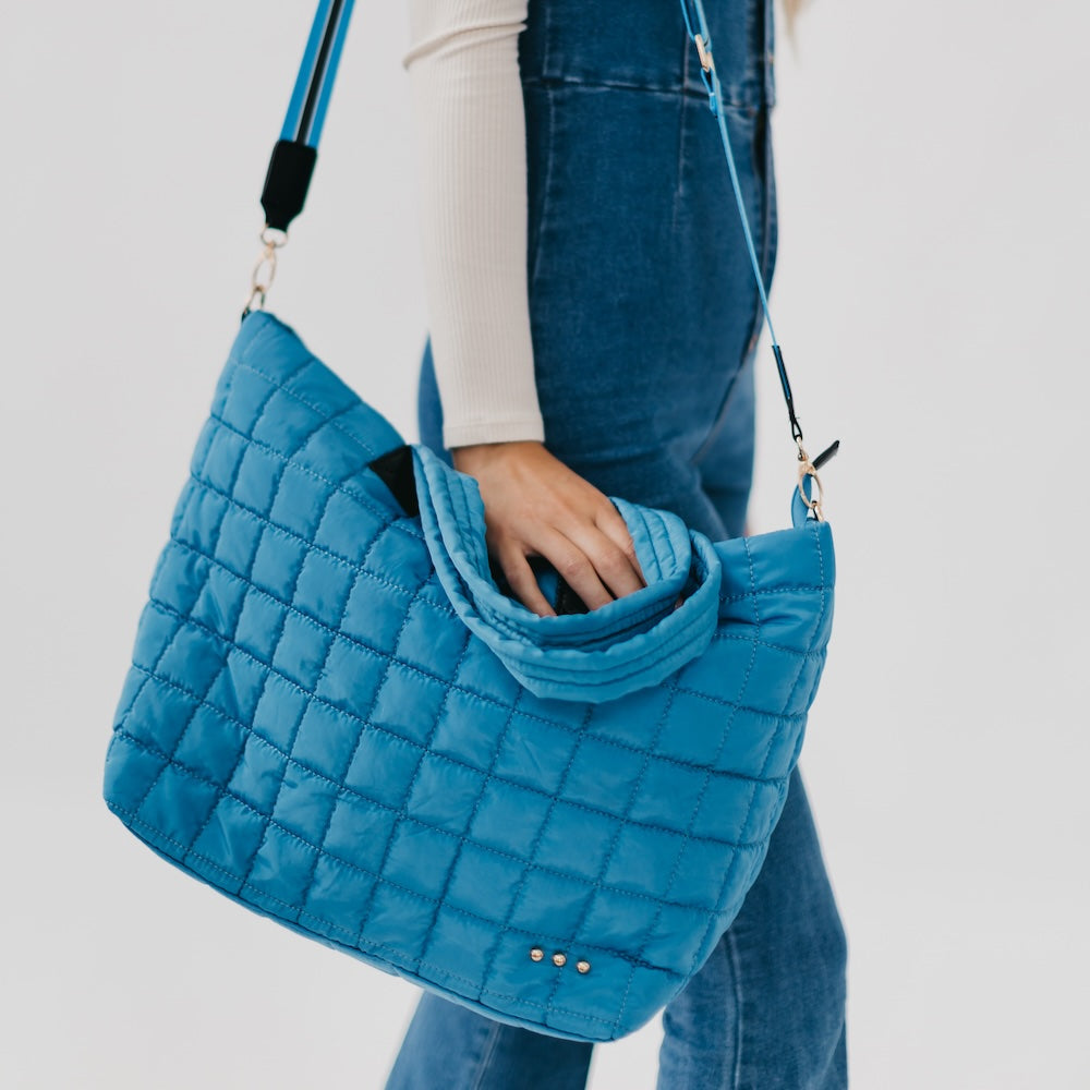 Day Dreamer Quilted Tote Bag-Tote Bag-Dear Me Southern Boutique, located in DeRidder, Louisiana