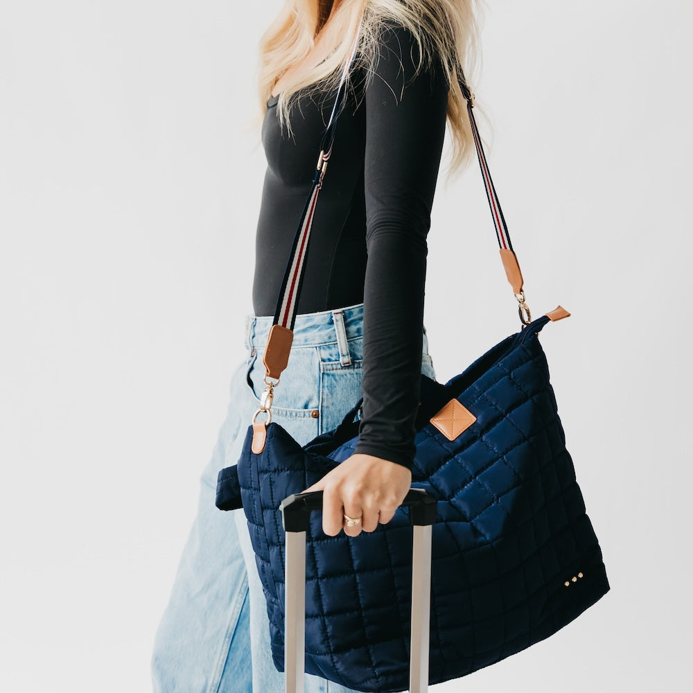 Day Dreamer Quilted Tote Bag-Tote Bag-Dear Me Southern Boutique, located in DeRidder, Louisiana