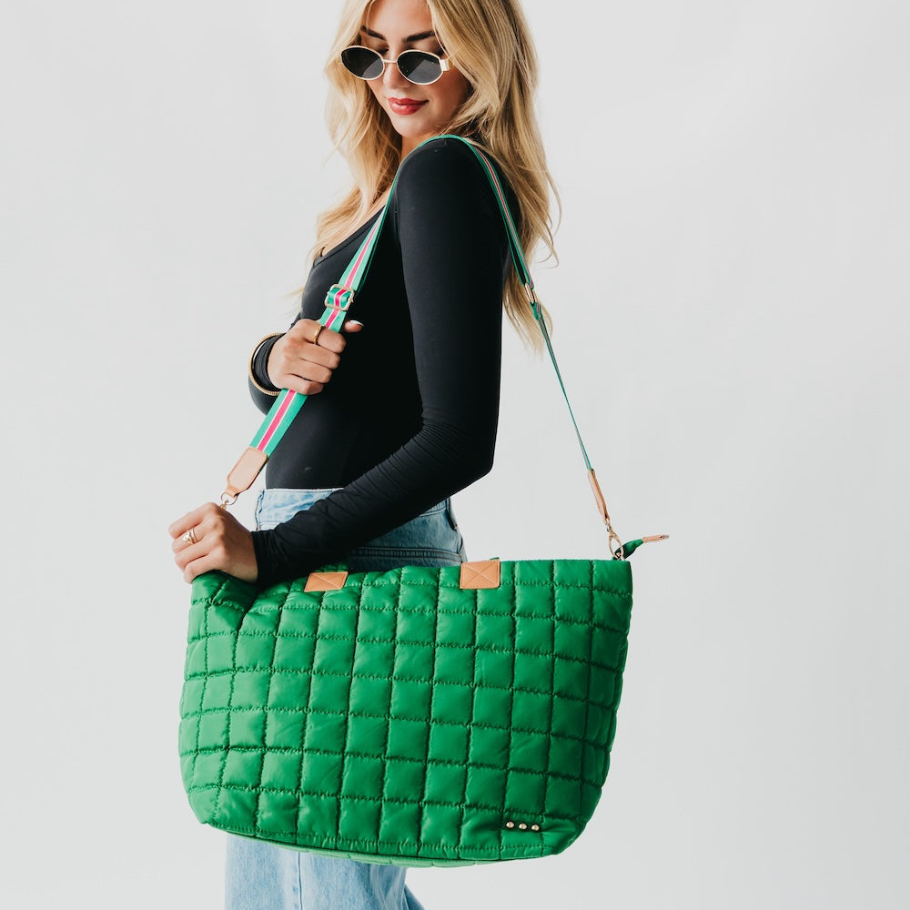 Day Dreamer Quilted Tote Bag-Tote Bag-Dear Me Southern Boutique, located in DeRidder, Louisiana