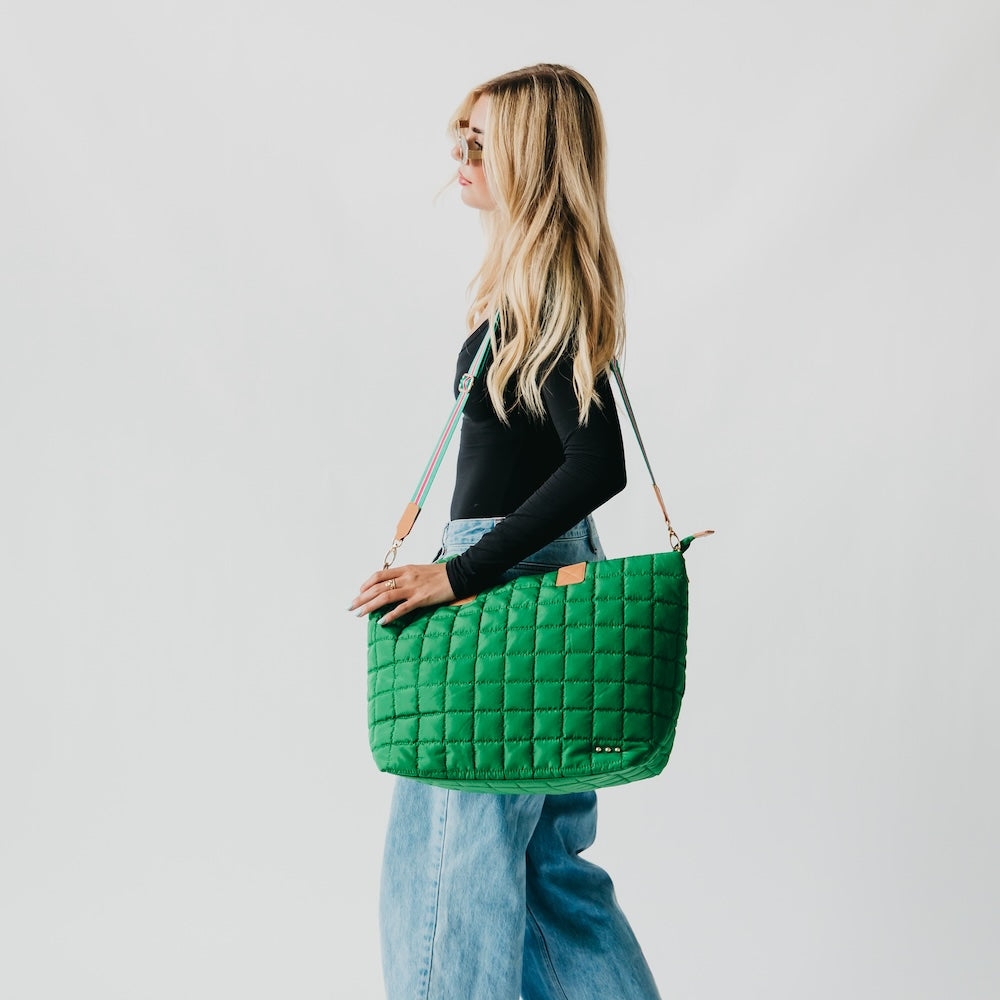 Day Dreamer Quilted Tote Bag-Tote Bag-Dear Me Southern Boutique, located in DeRidder, Louisiana