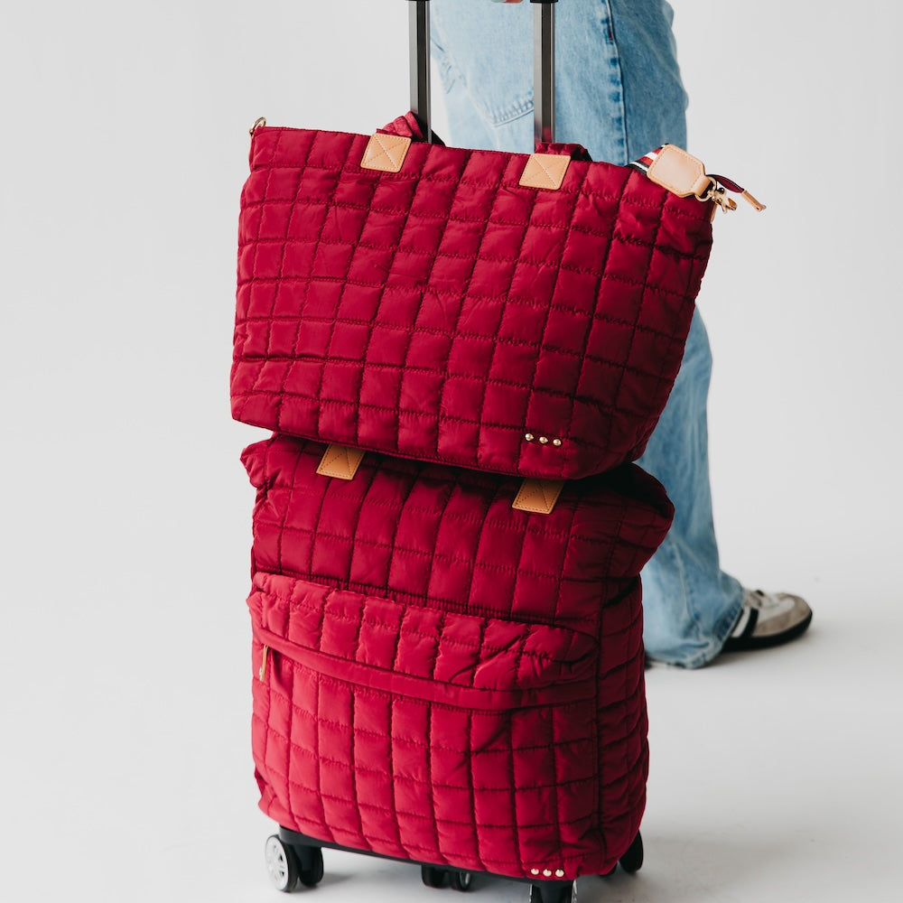 Day Dreamer Quilted Tote Bag-Tote Bag-Dear Me Southern Boutique, located in DeRidder, Louisiana
