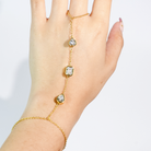 Dazzle Drip Hand Chain-Jewelry-Dear Me Southern Boutique, located in DeRidder, Louisiana