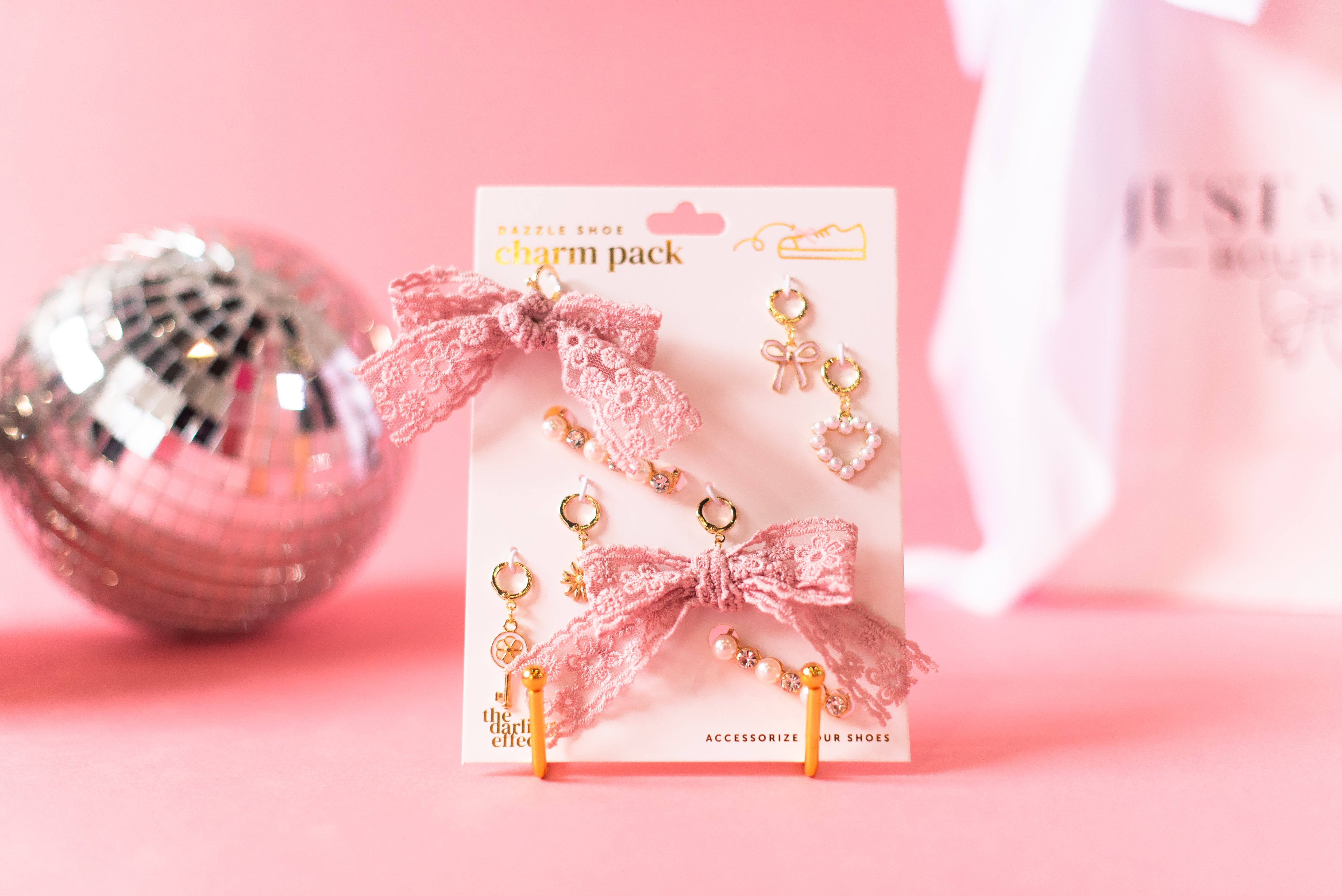 Dazzle Shoe Charm Pack- Key to My Heart-JAG Shoes-Dear Me Southern Boutique, located in DeRidder, Louisiana