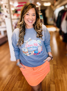 Dear Me Merch Travel Top-Graphic Tops-Dear Me Southern Boutique, located in DeRidder, Louisiana