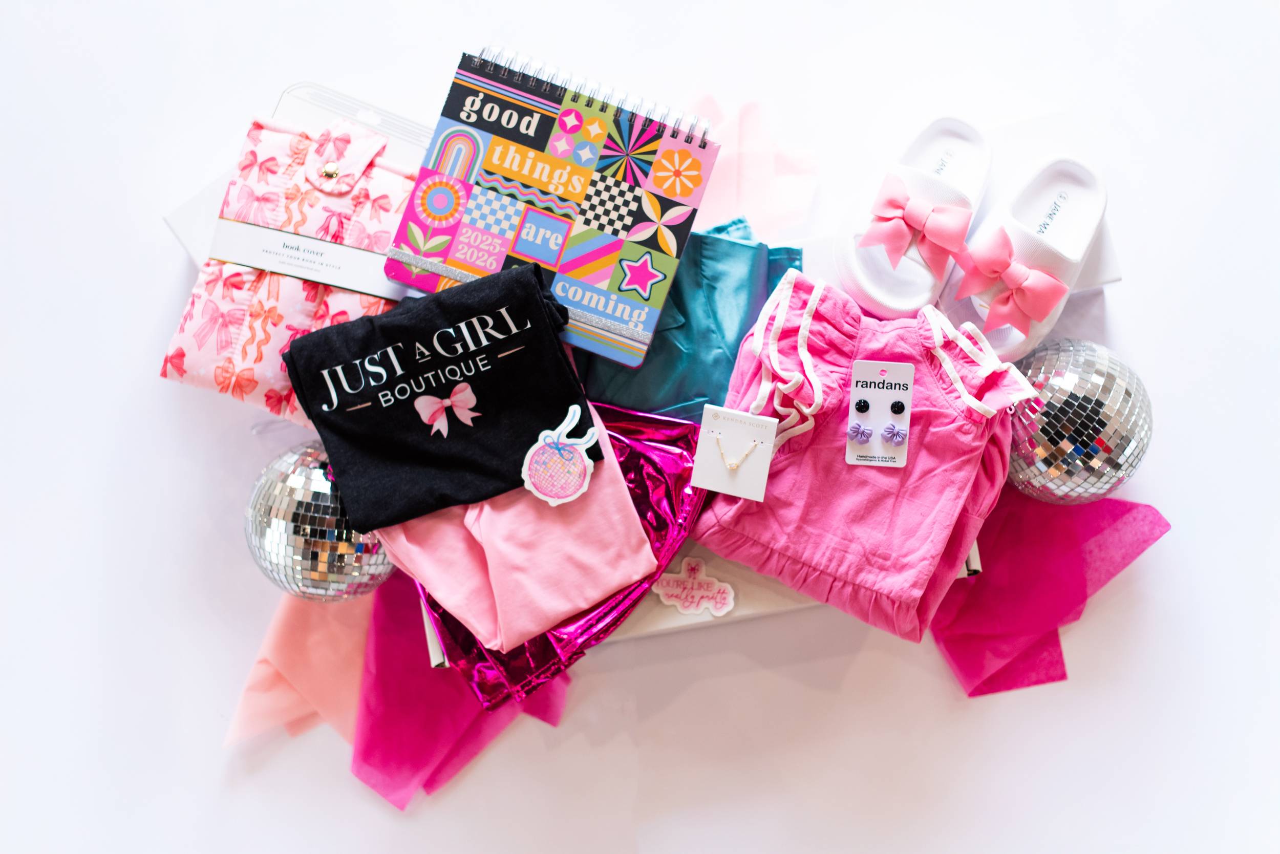 December Just A Girl Boutique Box for Girls-Boutique Box-Dear Me Southern Boutique, located in DeRidder, Louisiana