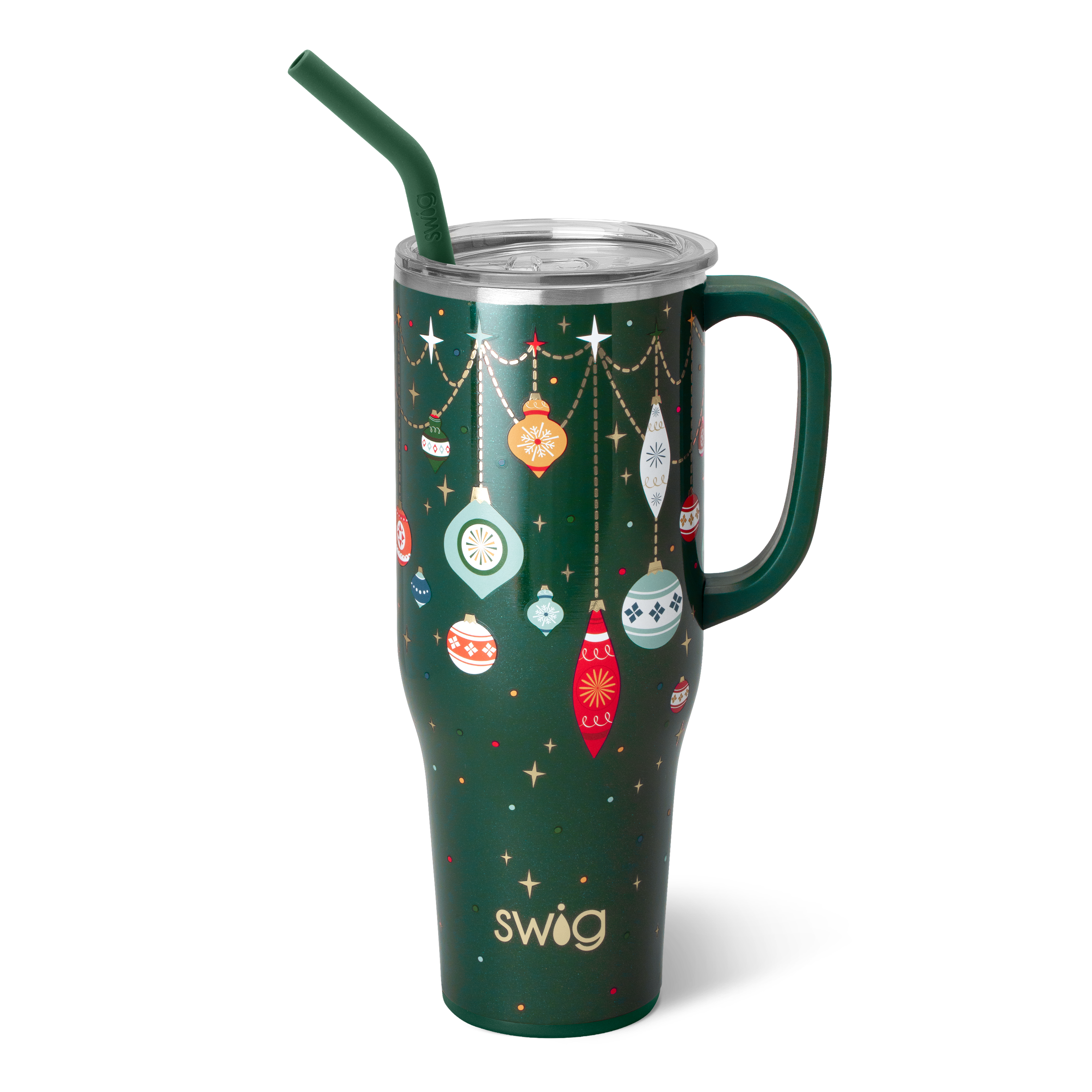 Deck The Halls Swig Mega Mug-Mega Mugs-Dear Me Southern Boutique, located in DeRidder, Louisiana