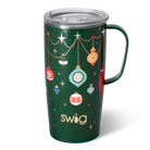 Deck The Halls Swig Travel Mug 22oz-Travel Mugs-Dear Me Southern Boutique, located in DeRidder, Louisiana