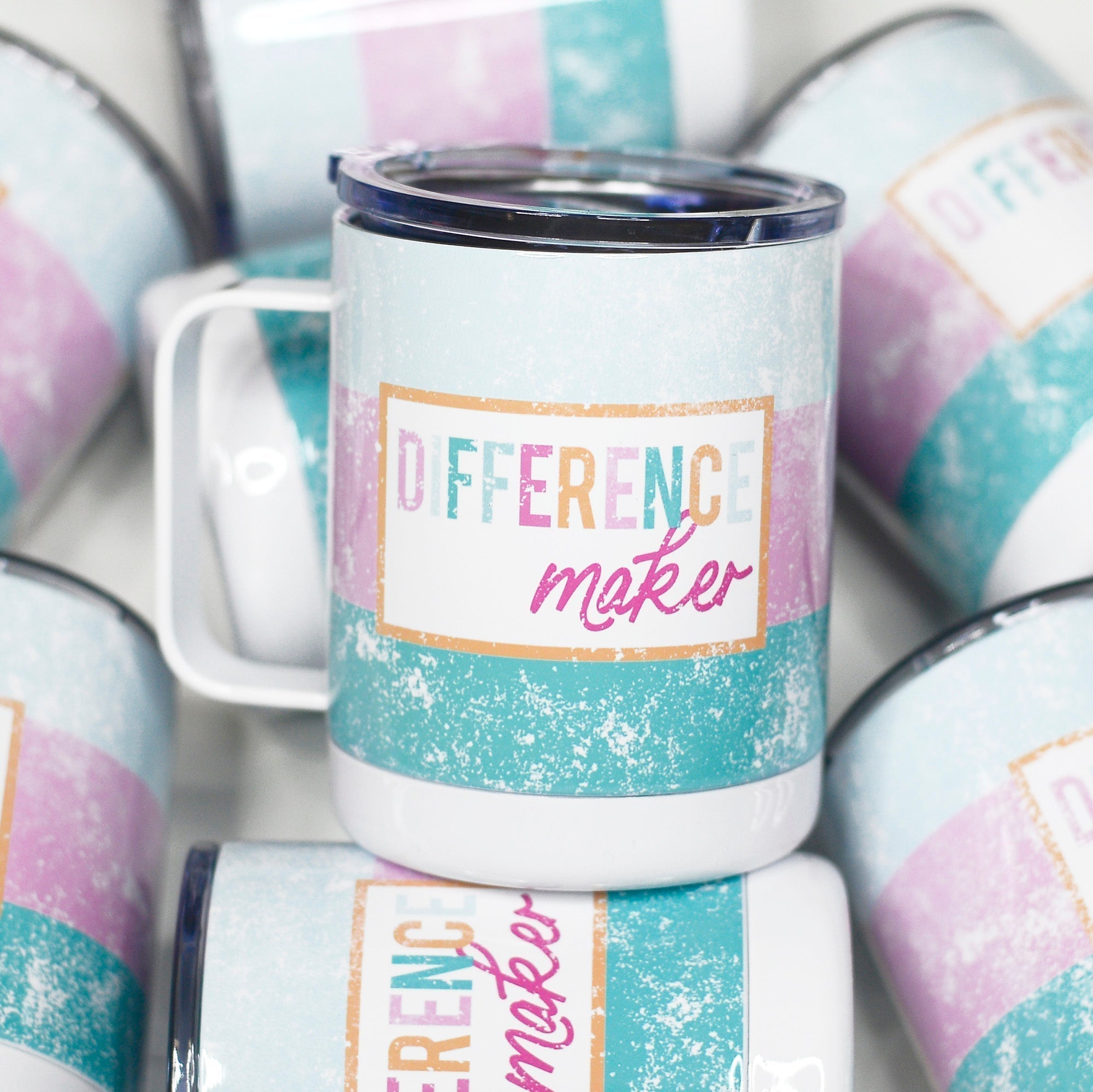 Difference Maker Travel Mug-Tumblers/Mugs-Dear Me Southern Boutique, located in DeRidder, Louisiana