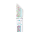 Disco Cowgirl + Aqua Swig Reusable Straw Set-Drinkwear-Dear Me Southern Boutique, located in DeRidder, Louisiana