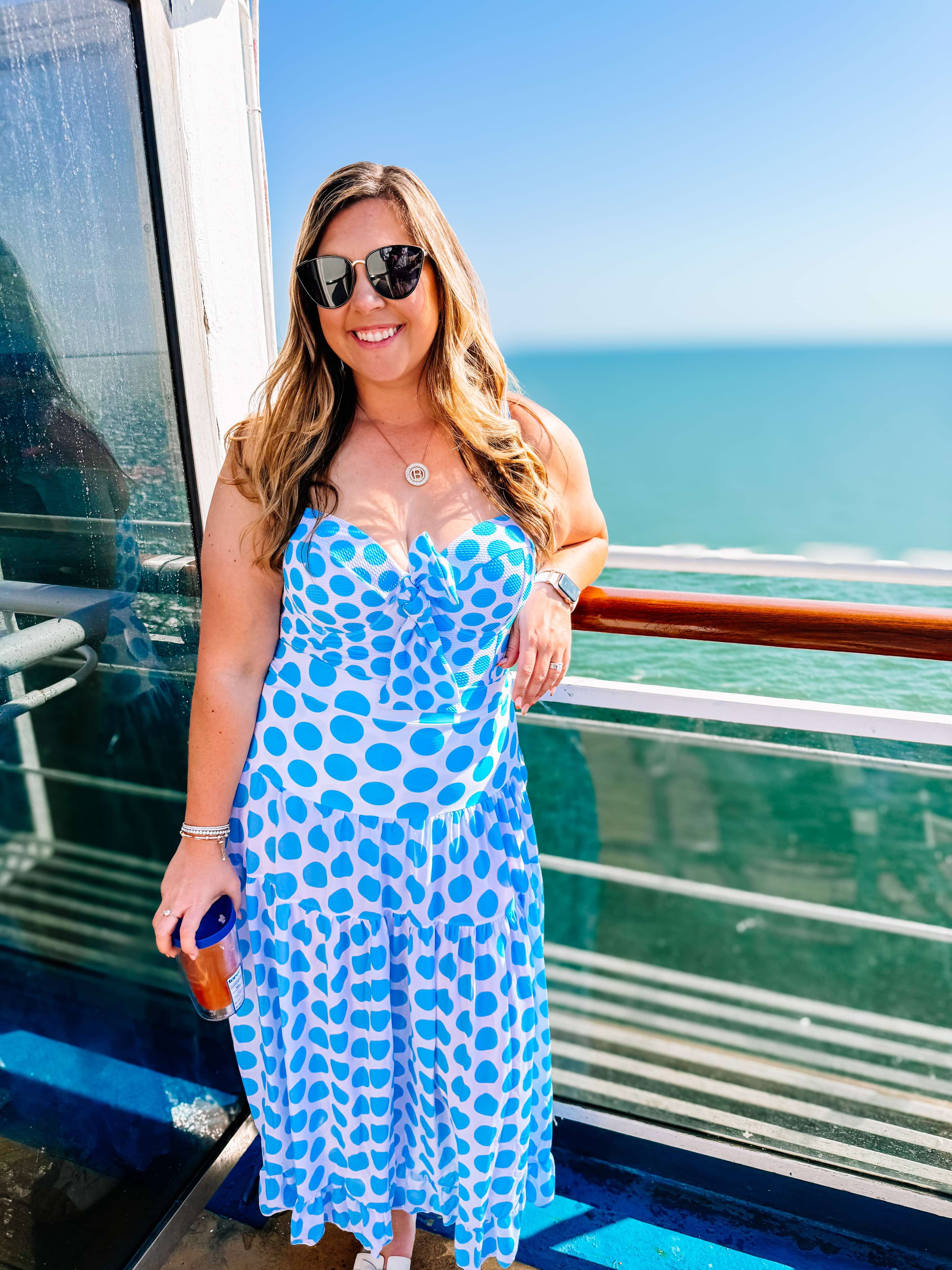 Dolce Vita Blue Swim Set-Swimsuits-Dear Me Southern Boutique, located in DeRidder, Louisiana